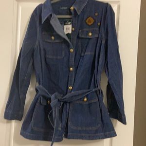 Jean Ralph Lauren jacket in size 20. Unworn with tags attached.